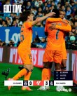 随着皇马3-0大胜、巴萨2-2平、马竞2-1逆转，西甲积分榜更新如下