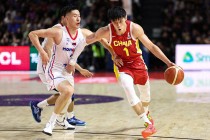 亚洲杯预选赛中国男篮两连胜，明年二月主场战日本队