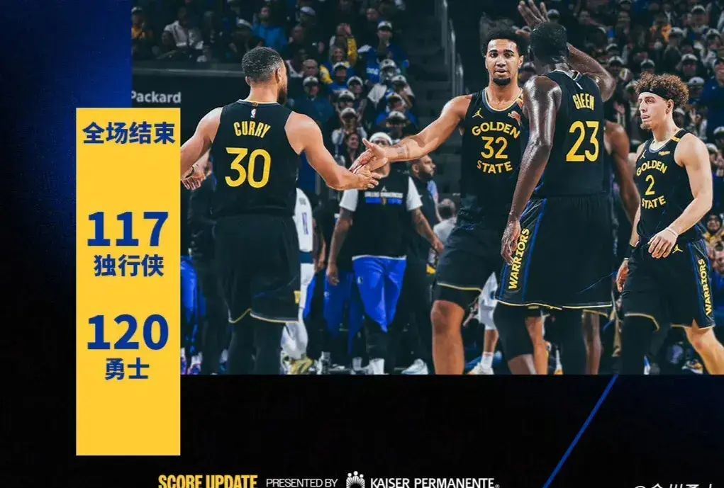 NBA杯赛战报：库里37+9勇士力克独行侠第3！杜兰特缺阵太阳胜爵士  第4张