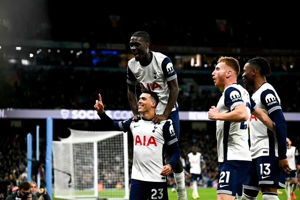 随着曼城0-4热刺，阿森纳3-0，英超最新积分榜出炉：3-5名同分！  第10张
