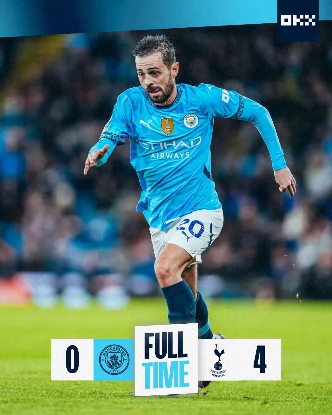 随着阿森纳3-0大胜、曼城0-4爆大冷，英超最新积分榜更新如下  第1张
