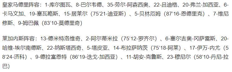 西甲-姆巴佩破门贝林厄姆建功 皇马3-0莱加内斯 少赛落后巴萨4分  第12张